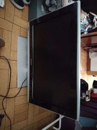 Televisor Philips Negro y Plateado