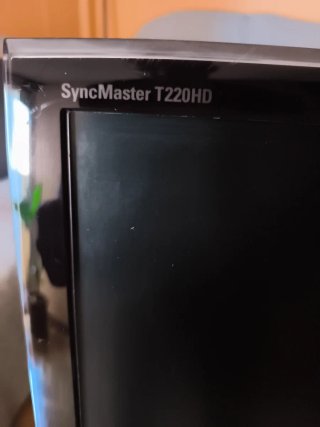 Monitor Samsung T220HD Negro/Plata