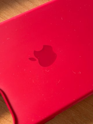 Funda iPhone 13 Mini Roja Oficial Silicona