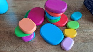 Lote Juguetes Madera y plastico Bebé Niño