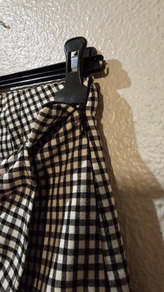 Falda pantalón Pull&Bear cuadros S
