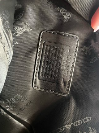 Bolso Tote Coach Negro