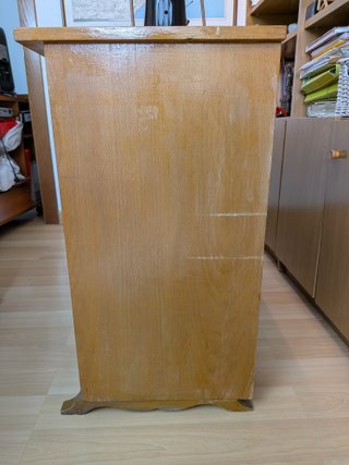 Máquina de coser ALFA pie SINGER mueble madera