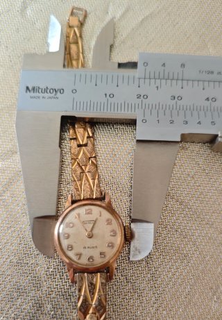 Reloj Vintage Dama Tormar 15 Rubis