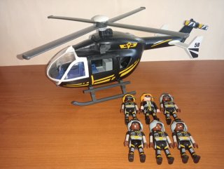 Playmobil-Lot fuerzas especiales 9360 9363 policia