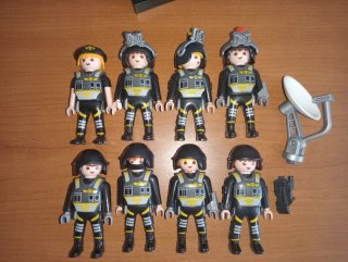 Playmobil-Lot fuerzas especiales 9360 9363 policia
