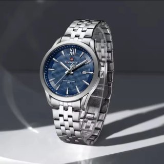 Reloj Naviforce Hombre Azul y Plateado
