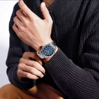 Reloj Naviforce Hombre Azul y Plateado