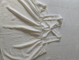 Top blanco Valentina talla 48