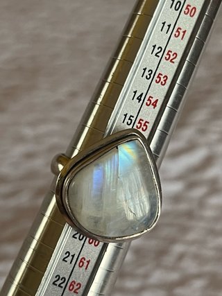 Anillo Piedra Luna T.17-18