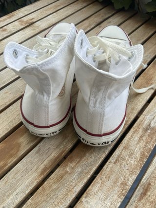 Zapatillas Converse Blancas Caña Alta