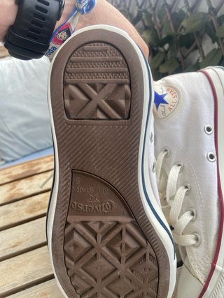 Zapatillas Converse Blancas Caña Alta