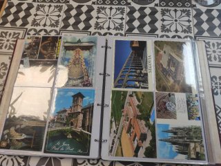 Colección de postales