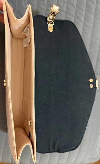 Borsa Benetton Beige e Nera