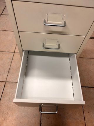 Cajonera Metálica IKEA HELMER Blanca