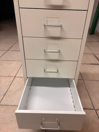 Cajonera Metálica IKEA HELMER Blanca