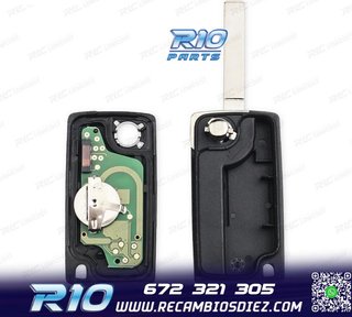 LLAVE COMPLETA PARA PEUGEOT Y CITROEN VA2