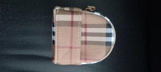 Mini Mochila Llavero Cuadros Nueva