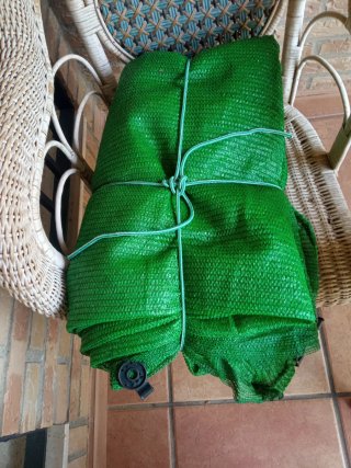 Malla sombra verde 480 x 380 cm