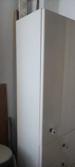 Armario Columna Baño Blanco