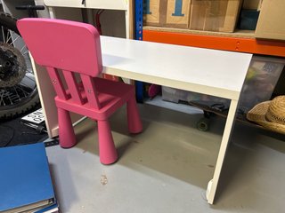 Mesa y Silla Infantil IKEA