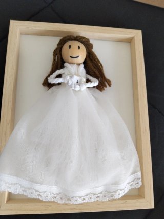 Cuadro Novios Original Hecho a Mano