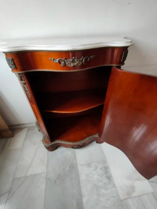 Mueble antiguo marquetería 96x41x102