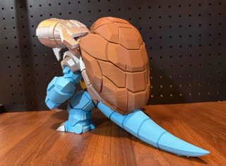 Blastoise Mecânico Figura Colecionável
