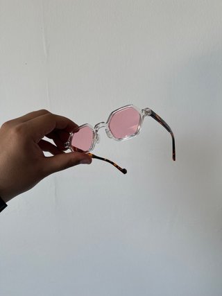 Sunglasses pink party sunset
