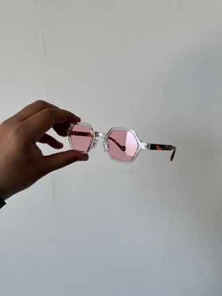 Sunglasses pink party sunset