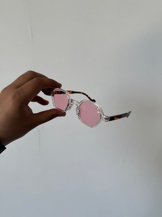 Sunglasses pink party sunset