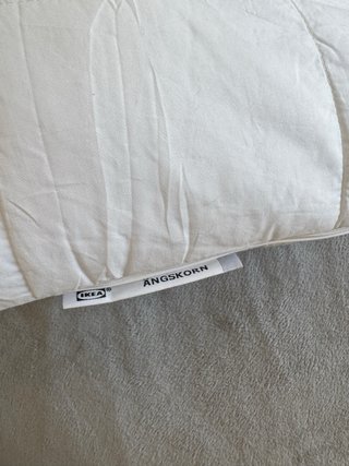 Fundas protectoras IKEA ÄNGSKORN con almohadas25