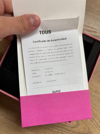 Reloj Tous Inteligente Plata y Rosa