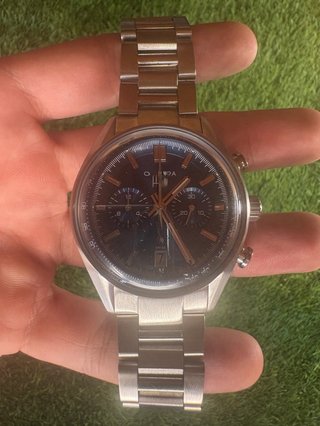 Orologio automatico di lusso in acciaio per uomo, blu