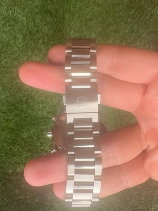 Orologio automatico di lusso in acciaio per uomo, blu