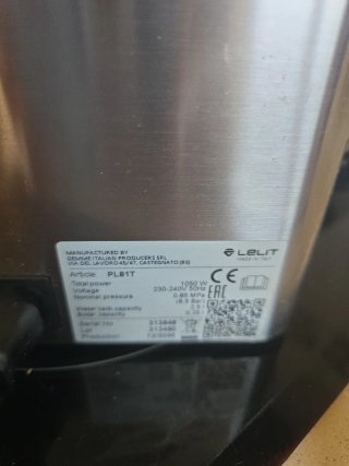 Cafetera Lelit