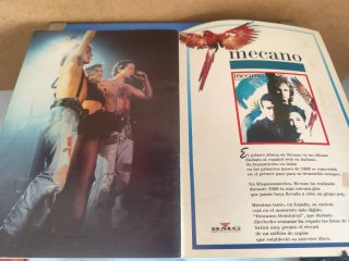 Revista oficial Mecano 1988