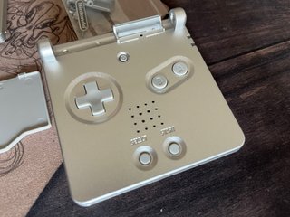 Carcasa repuesto Gameboy Advance SP Gris nueve