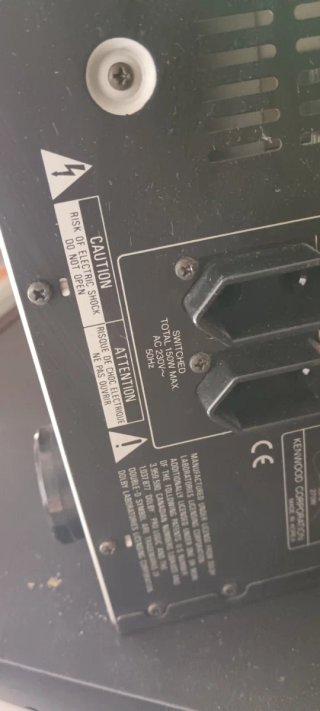 Amplificador Kenwood KR-V6080 Negro