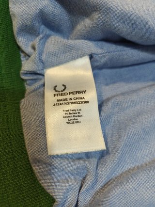 Chaqueta Fred Perry Verde - Talla M