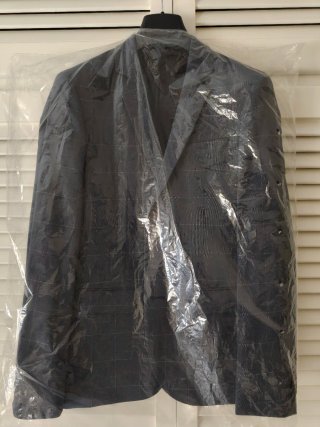 Americana Mango Talla 44 Slim Fit Cuadros