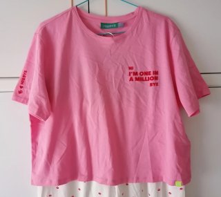 Pijama rosa/blanco labios, Women'Secret
