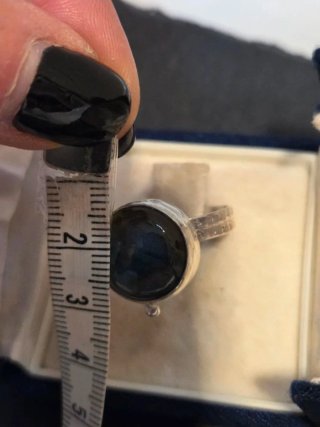Anello Argento 925 e Labradorite