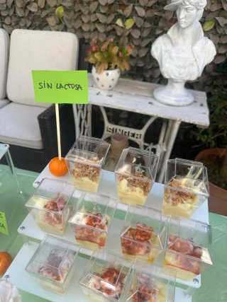Pack catering con bandeja calentador de alimentos