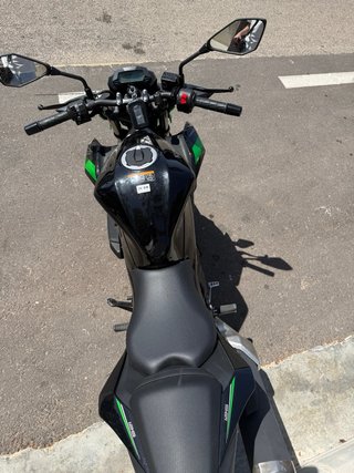 Kawasaki Z 125 Naked Negra/Verde