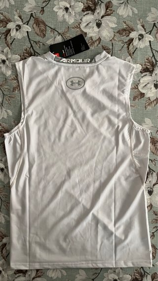 Camiseta sin mangas Under Armour compresión S