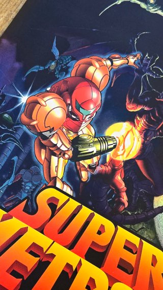 Poster Super Metroid Nintendo Super Famicom 70x50c