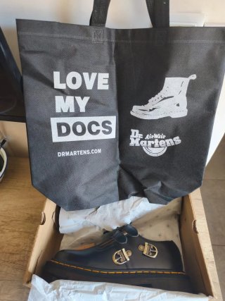 Dr. Martens Mary Jane Negro Talla 41