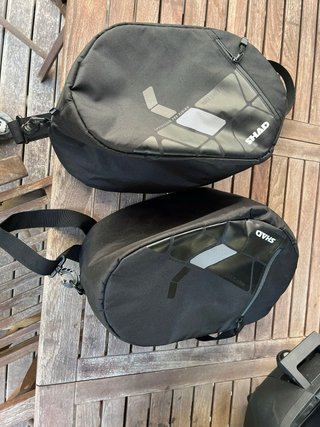 Maletas Laterales SHAD Moto Touring Negras