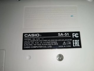 Tastiera Musicale Casio